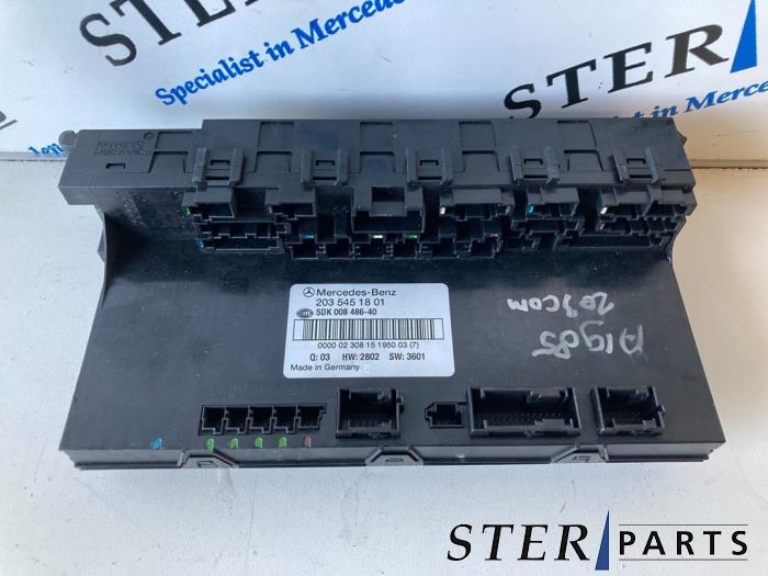Gebruikte Sam module Mercedes C (W203) 2.2 C-200 CDI 16V Prijs € 140,00 Margeregeling aangeboden door Sterparts Mercedes specialist
