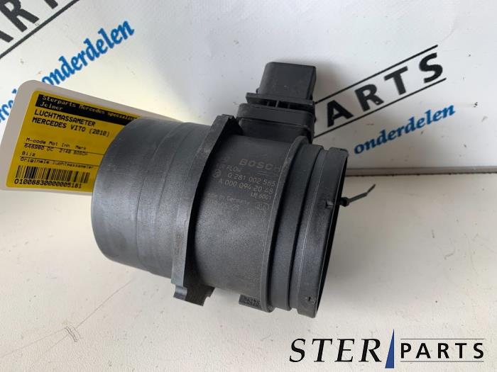 Gebruikte Luchtmassameter Mercedes Vito (639.7) 2.2 109 CDI 16V Prijs € 35,70 Inclusief btw aangeboden door Sterparts Mercedes specialist