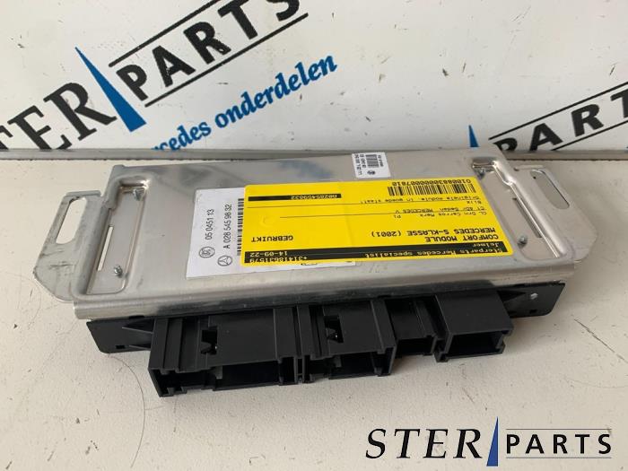 Gebruikte Comfort Module Mercedes S (W220) 3.2 S-320 18V Prijs € 125,00 Margeregeling aangeboden door Sterparts Mercedes specialist