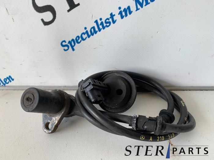 ABS Sensor Mercedes E (W210), 1995 / 2002 2.4 E-240 V6 18V, Sedan, 4Dr, Benzine, 2.398cc, 125kW (170pk), RWD, M112911, 1997-06 / 2000-08, 210.061 (Gebruikt)
