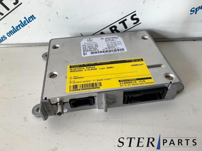 Gebruikte Bluetooth module Mercedes S (W221) 3.0 S-320 CDI 24V Prijs € 99,95 Margeregeling aangeboden door Sterparts Mercedes specialist