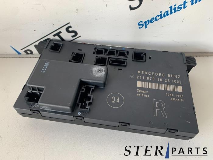 Centrale Deurvergrendelings Module van een Mercedes-Benz E (W211) 2.2 E-200 CDI 16V 2004