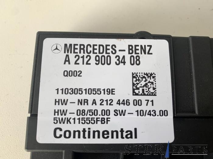Brandstofpomp module van een Mercedes-Benz E (W212) E-200 CDI 16V BlueEfficiency,BlueTEC 2013