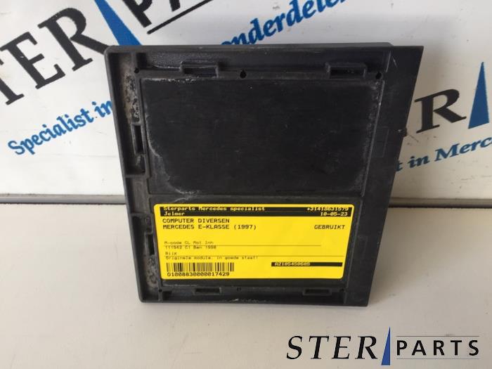 Gebruikte Computer Diversen Mercedes E (W210) 2.0 E-200 16V Prijs € 44,95 Margeregeling aangeboden door Sterparts Mercedes specialist