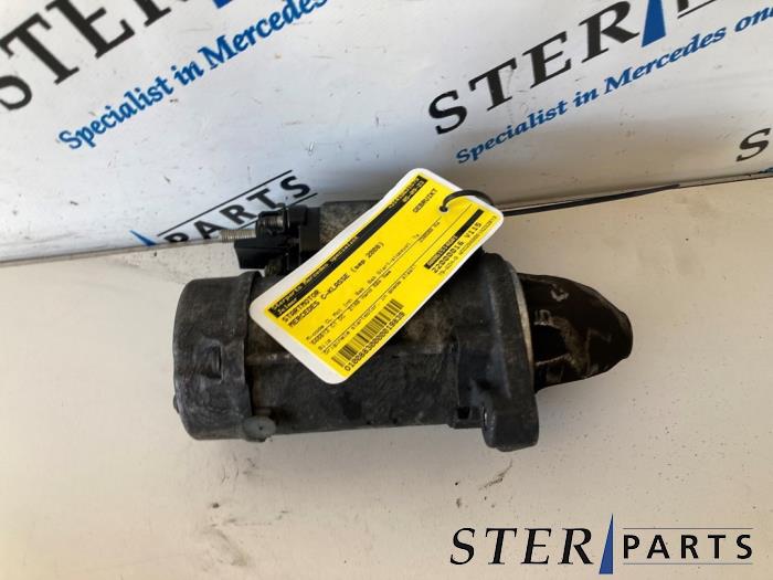 Startmotor van een Mercedes-Benz C (W204) 2.2 C-200 CDI 16V Eco 2008