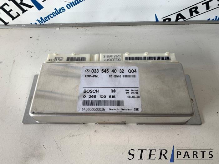 Gebruikte Esp computer Mercedes E Combi (S211) 3.2 E-320 CDI 24V Prijs € 125,00 Margeregeling aangeboden door Sterparts Mercedes specialist