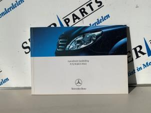 Gebruikte Instructie Boekje Mercedes Viano (639) 2.0 CDI 16V Euro 5 Prijs € 15,00 Margeregeling aangeboden door Sterparts Mercedes specialist