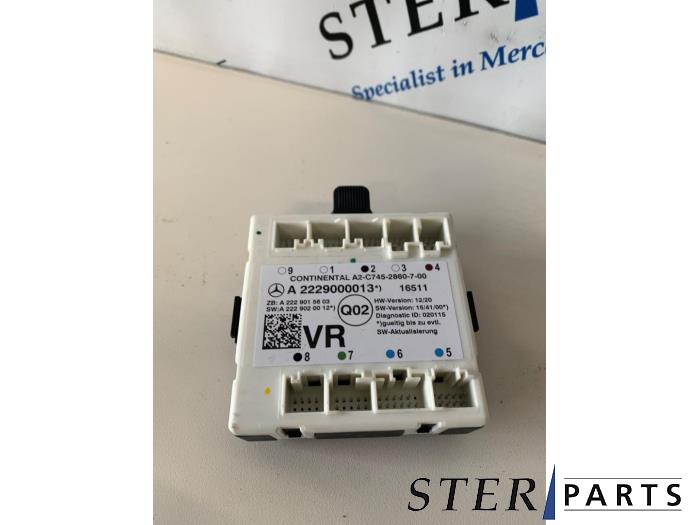 Gebruikte Module Centrale Deurvergrendeling Mercedes S (222.0/222.1) 3.0 S-350 BlueTEC, S-350 d 24V 4-Matic Prijs € 14,95 Margeregeling aangeboden door Sterparts Mercedes specialist