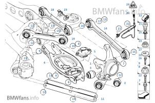 Gebruikte Triangel rechts-achter BMW 1 serie (E87/87N) 118d 16V Prijs € 45,00 Margeregeling aangeboden door Bentie's autodemontage