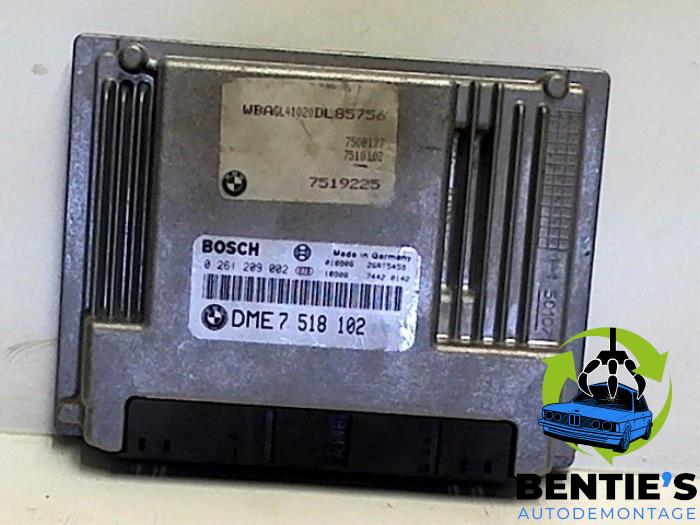 Gebruikte Inspuitcomputer BMW 7 serie (E65/E66/E67) 735i,Li 3.6 V8 32V Prijs € 199,00 Margeregeling aangeboden door Bentie's autodemontage