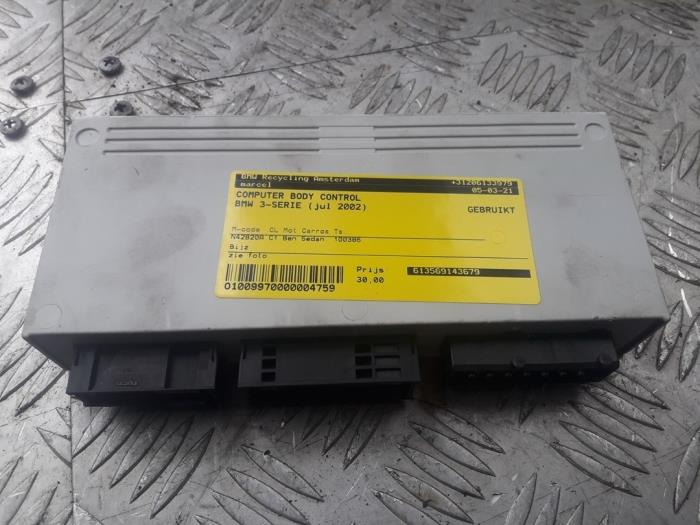 Gebruikte Bodycontrol Module BMW 3 serie (E46/4) 318i 16V Prijs € 30,00 Margeregeling aangeboden door Bentie's autodemontage