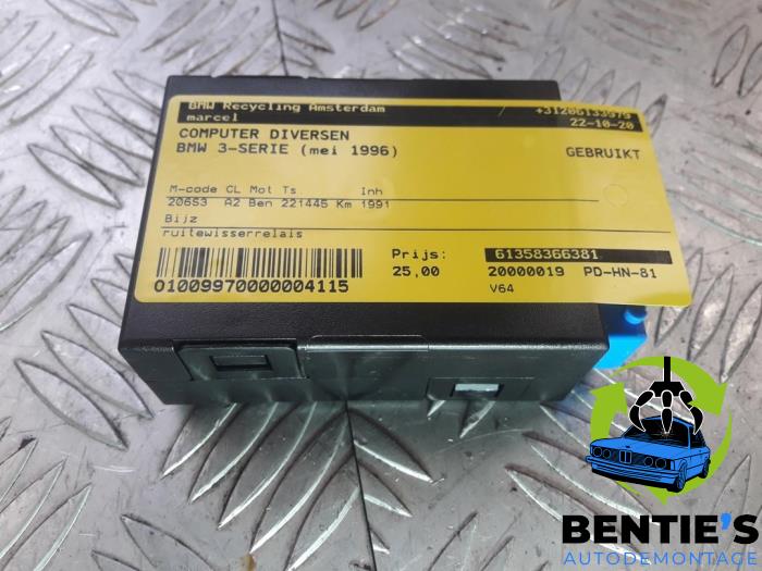 Gebruikte Computer Diversen BMW 3 serie (E36/4) 320i 24V Prijs € 25,00 Margeregeling aangeboden door Bentie's autodemontage