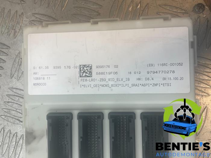 Computer Body Control van een BMW 1 serie (F20) 116d 1.5 12V TwinPower 2016
