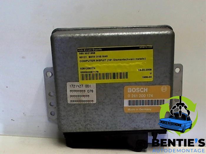 Gebruikte Inspuitcomputer BMW 3 serie (E30/2) 316i Prijs € 35,00 Margeregeling aangeboden door Bentie's autodemontage