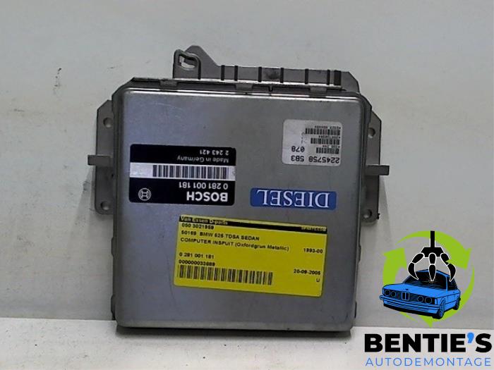 Gebruikte Inspuitcomputer BMW 5 serie (E34) 525tds Prijs € 50,00 Margeregeling aangeboden door Bentie's autodemontage