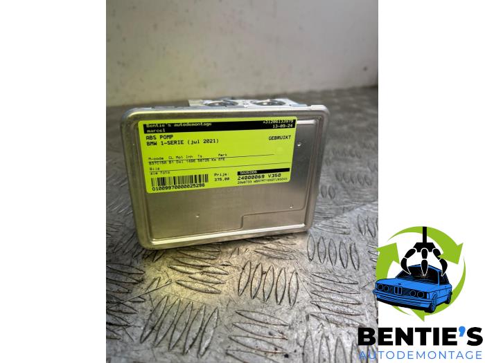 Gebruikte ABS Pomp BMW 1 serie (F40) 116d 1.5 12V TwinPower Prijs € 375,00 Margeregeling aangeboden door Bentie's autodemontage