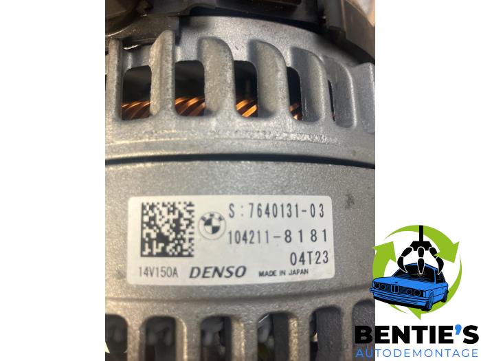 Dynamo van een BMW 2 serie Active Tourer (F45) 218d 2.0 TwinPower Turbo 16V 2015