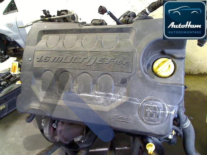 Motor Fiat Punto Evo (199), 2008 / 2012 1.6 JTD Multijet 16V Euro 5 DPF, Hatchback, Diesel, 1.598cc, 88kW (120pk), FWD, 955A3000, 2009-10 / 2012-02, 199AXS; 199BXS (Gebruikt)