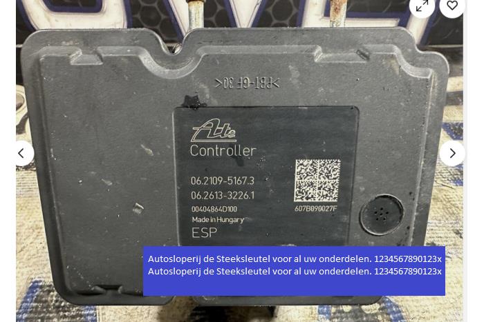 Gebruikte Computer ABS Mitsubishi Lancer Sports Sedan (CY/CZ) 1.6 MIVEC 16V Prijs € 90,00 Margeregeling aangeboden door Acceptatie systeem
