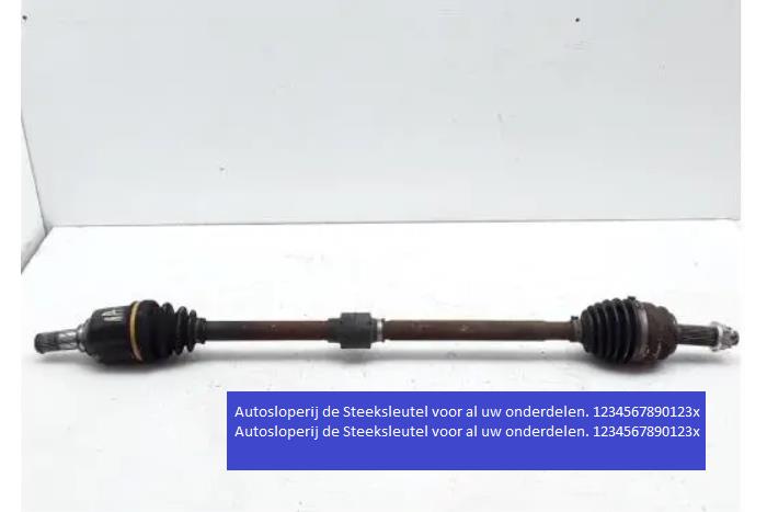 Gebruikte Aandrijfas rechts-voor Mitsubishi Lancer Sports Sedan (CY/CZ) 1.6 MIVEC 16V Prijs € 150,00 Margeregeling aangeboden door Acceptatie systeem