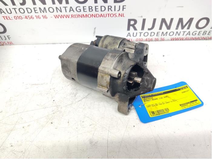 Gebruikte Startmotor Renault Megane II CC (EM) 1.6 16V Prijs € 15,00 Margeregeling aangeboden door Autodemontage Rijnmond BV