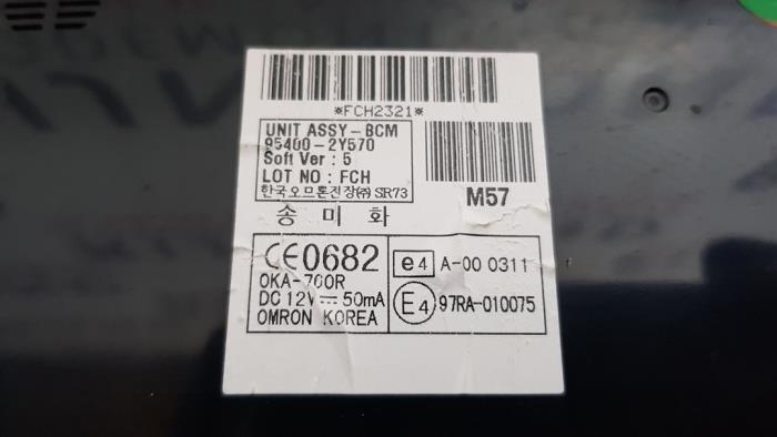 Gebruikte Module Bodycontrol Hyundai iX35 (LM) 2.0 CRDi 16V 4x4 Prijs op aanvraag aangeboden door Autodemontage Rijnmond BV