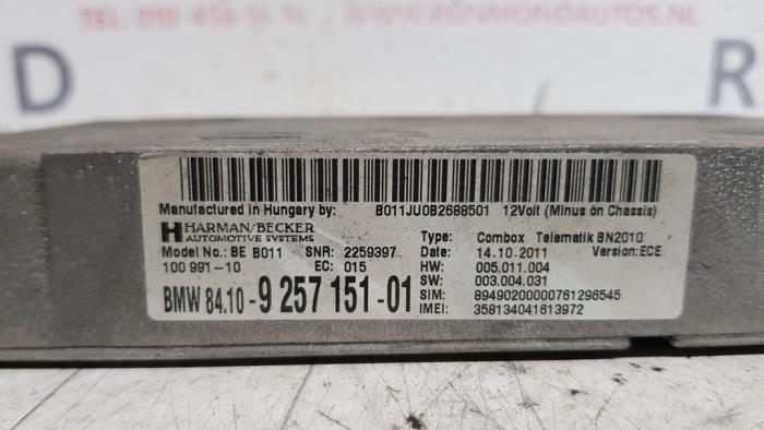 Gebruikte Telefoon Module BMW 5 serie Touring (F11) 525d xDrive 16V Prijs € 175,00 Margeregeling aangeboden door Autodemontage Rijnmond BV