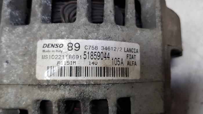 Gebruikte Dynamo Fiat 500 (312) 1.2 Prijs € 24,20 Inclusief btw aangeboden door Autodemontage Rijnmond BV