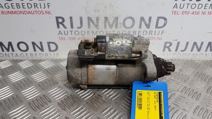 Gebruikte Startmotor Volkswagen Golf VII Variant (AUVV) 1.6 TDI BMT 16V Prijs € 6,05 Inclusief btw aangeboden door Autodemontage Rijnmond BV