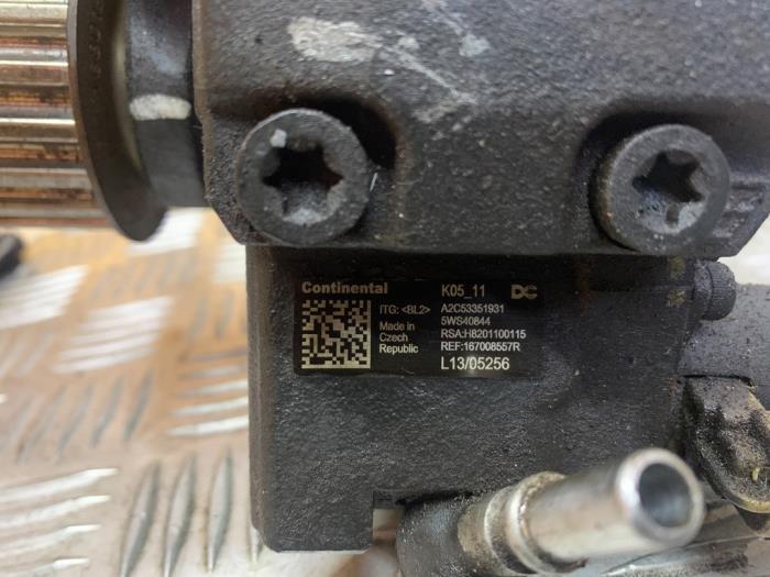 Dieselpomp van een Renault Megane III Berline (BZ) 1.5 dCi 110 2013