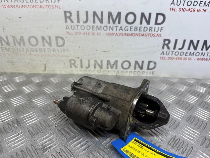 Gebruikte Startmotor Opel Zafira (M75) 1.6 16V Prijs € 8,00 Margeregeling aangeboden door Autodemontage Rijnmond BV