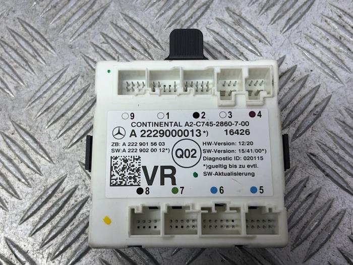 Gebruikte Module Centrale Deurvergrendeling Mercedes C Estate AMG (S205) C-63 AMG 4.0 V8 Biturbo Prijs € 29,99 Margeregeling aangeboden door Autodemontage Rijnmond BV