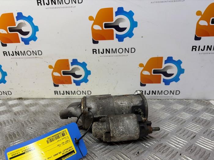 Gebruikte Startmotor Chevrolet Orlando 1.8 16V VVT Prijs € 29,99 Margeregeling aangeboden door Autodemontage Rijnmond BV