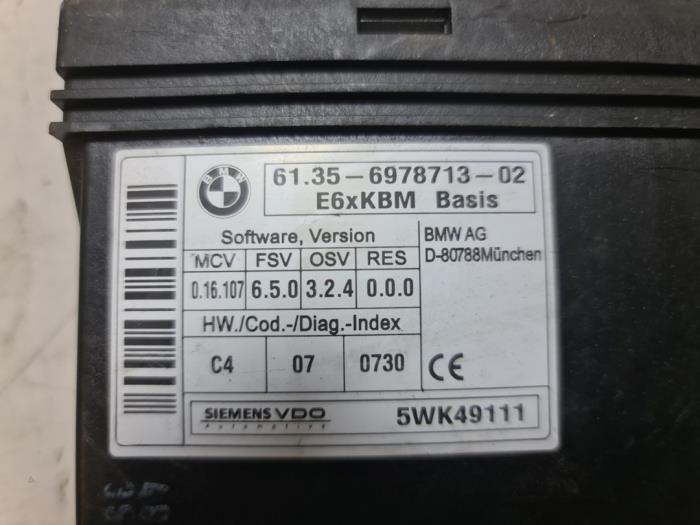 Computer Body Control van een BMW 5 serie (E60) 525d 24V 2006