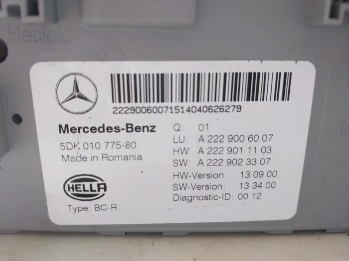 Computer Body Control van een Mercedes-Benz C (W205) C-220 2.2 CDI BlueTEC, C-220 d 16V 2014