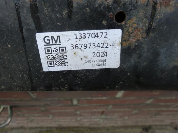 Subframe van een Opel Zafira Tourer (P12) 2.0 CDTI 16V 165 Ecotec 2014