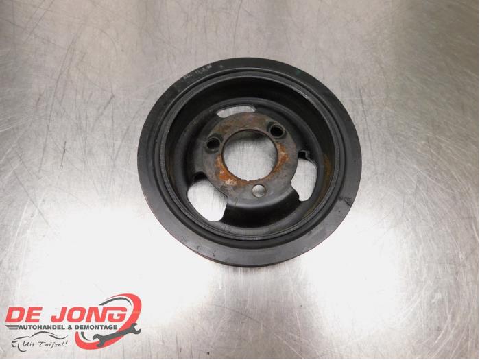 Gebruikte Krukas Poelie BMW 1 serie (F20) 114i 1.6 16V Prijs € 9,99 Margeregeling aangeboden door Autodemontagebedrijf de Jong