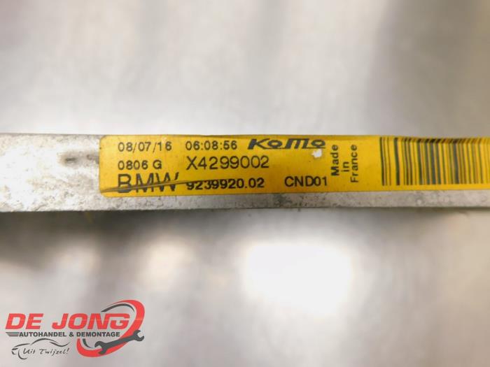 Airco Condensor van een MINI Countryman (R60) 1.6 Cooper D ALL4 2016