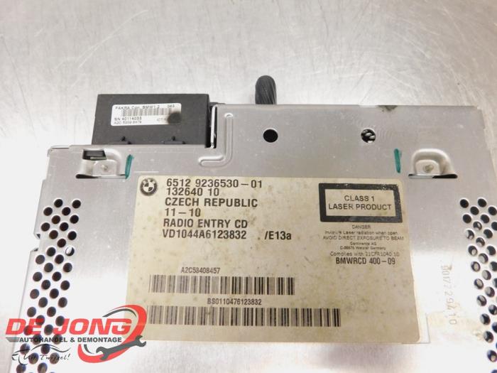 Radio van een BMW X1 (E84)  2011