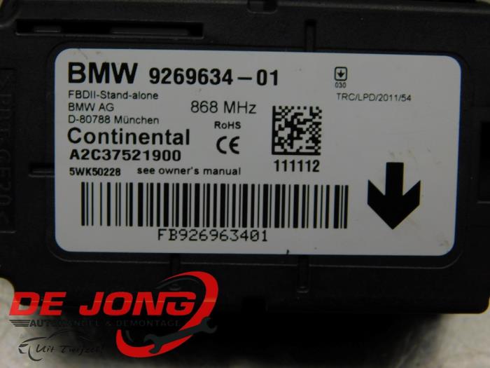 Alarm module van een BMW 1 serie (F20) 114i 1.6 16V 2012