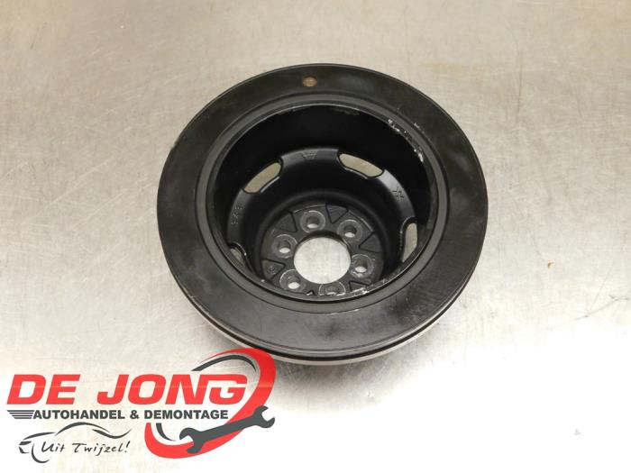 Gebruikte Krukas Poelie Peugeot 308 SW (F4/FC/FN/FR) 1.2 12V PureTech 130 Prijs € 14,99 Margeregeling aangeboden door Autodemontagebedrijf de Jong