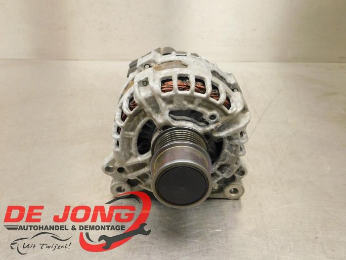 Gebruikte Dynamo Volkswagen Polo V (6R) 1.2 TSI 16V BlueMotion Technology Prijs € 29,45 Margeregeling aangeboden door Autodemontagebedrijf de Jong