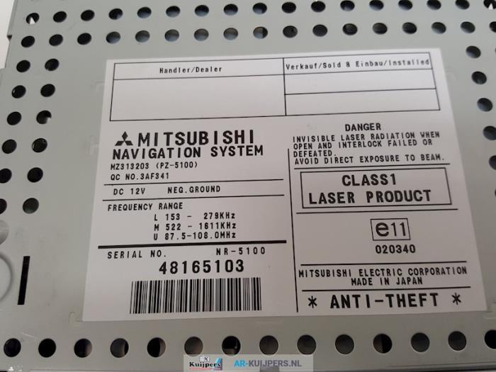 Navigatie Set - Mitsubishi Colt