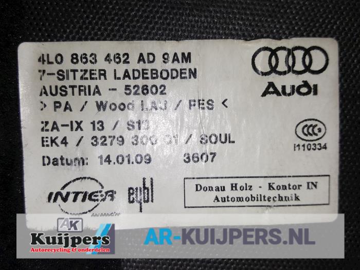 Vloerplaat bagageruimte - Audi Q7