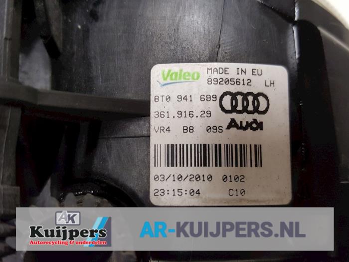 Mistlamp links-voor van een Audi A5 2010