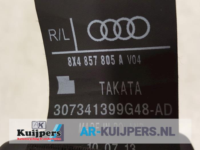 Veiligheidsgordel rechts-achter - Audi A1