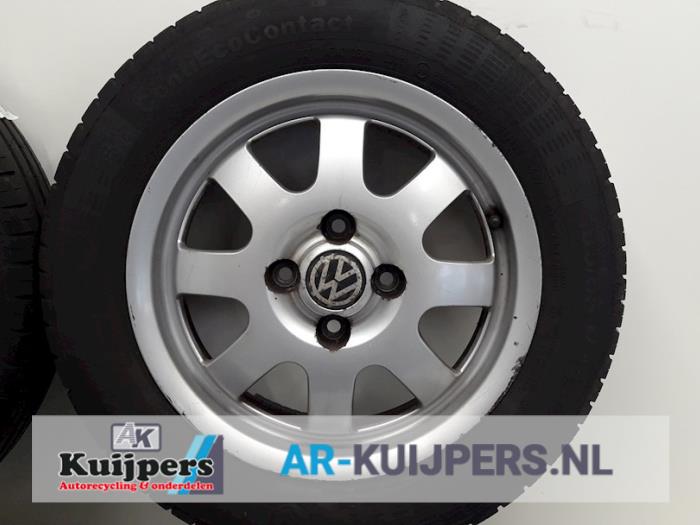 Velgen set + banden - Volkswagen Lupo