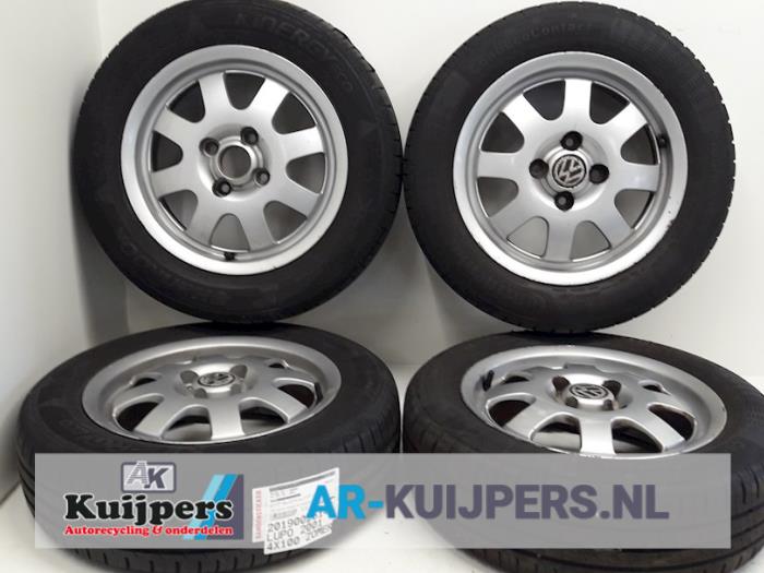 Velgen set + banden - Volkswagen Lupo