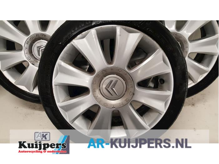 Velgen set + banden - Citroen C2