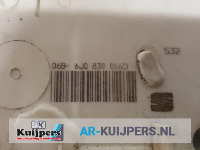 Deurslot Mechaniek 4Deurs rechts-achter - Seat Ibiza